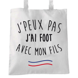 J'peux pas j'ai Foot avec mon fils