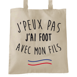 J'peux pas j'ai Foot avec mon fils