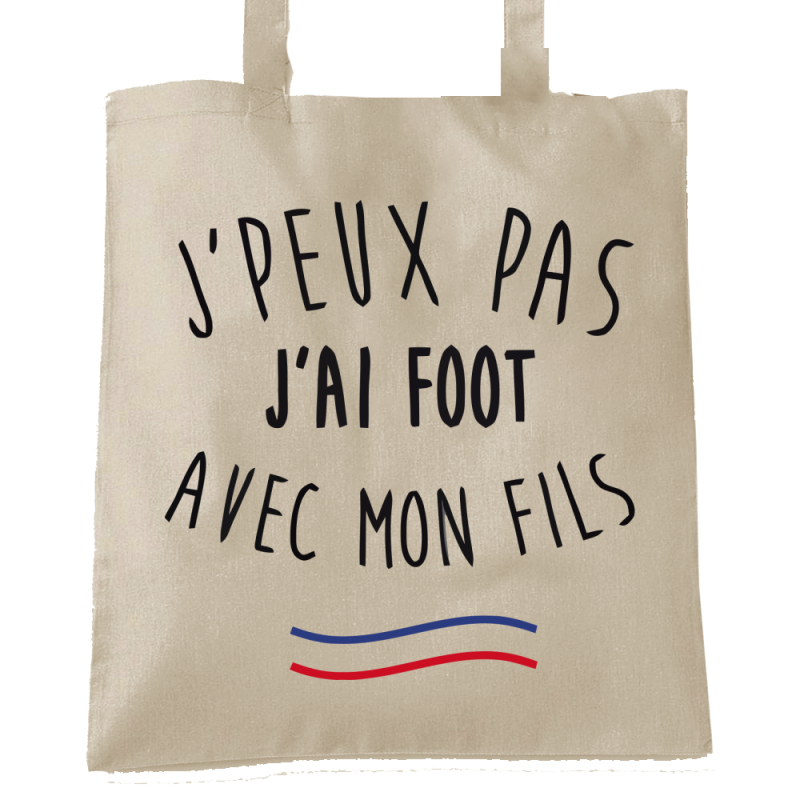 J'peux pas j'ai Foot avec mon fils