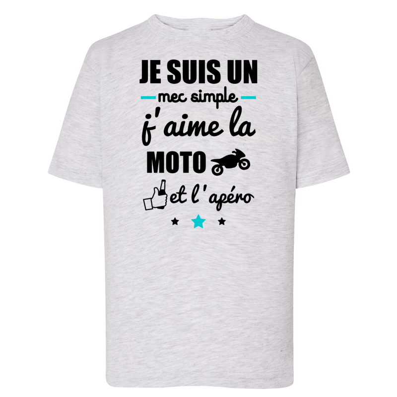 Je suis un mec simple Moto
