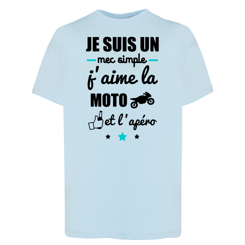 Je suis un mec simple Moto