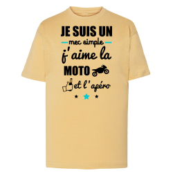Je suis un mec simple Moto