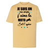 Je suis un mec simple Moto