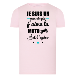 Je suis un mec simple Moto