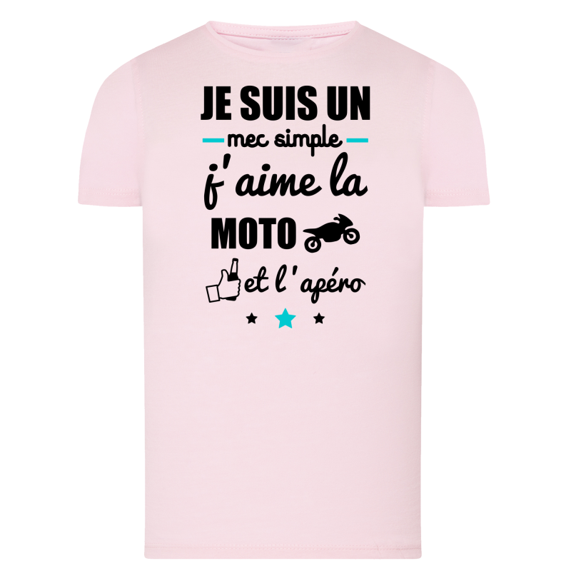 Je suis un mec simple Moto