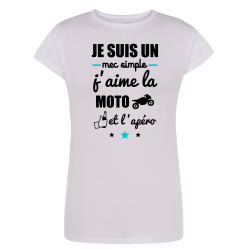 Je suis un mec simple Moto