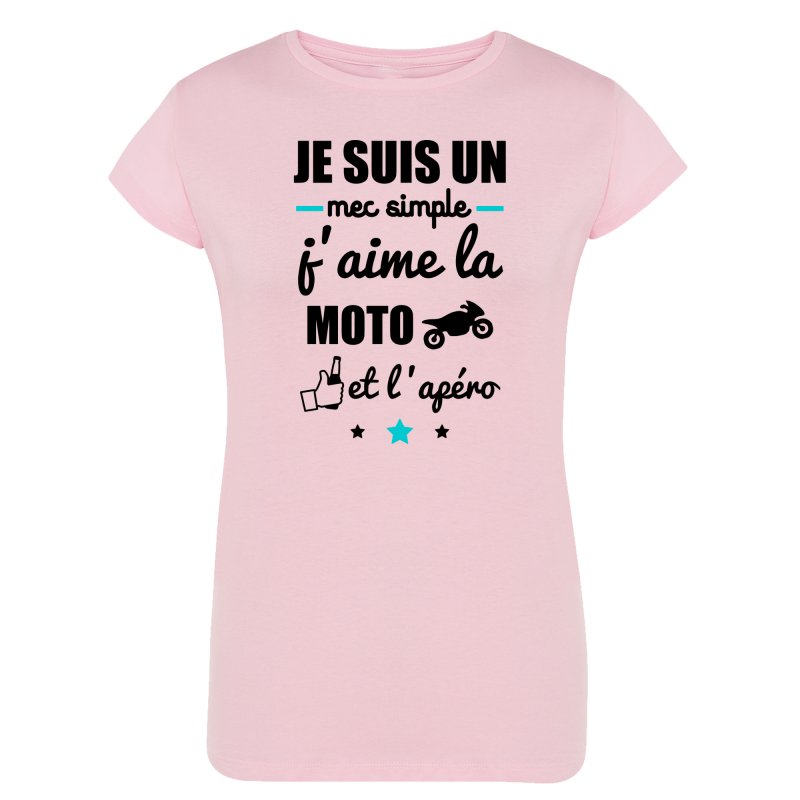 Je suis un mec simple Moto