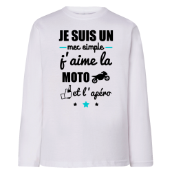 Je suis un mec simple Moto