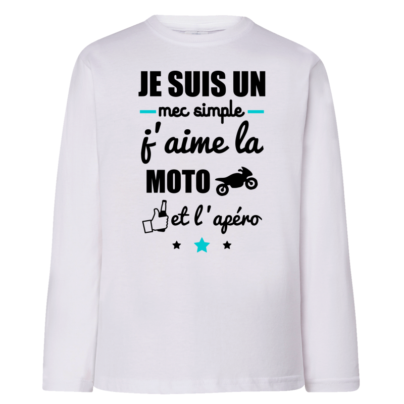 Je suis un mec simple Moto