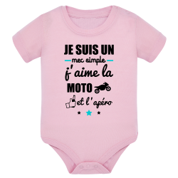 Je suis un mec simple Moto