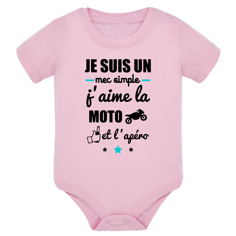 Je suis un mec simple Moto