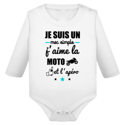 Je suis un mec simple Moto