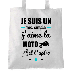 Je suis un mec simple Moto