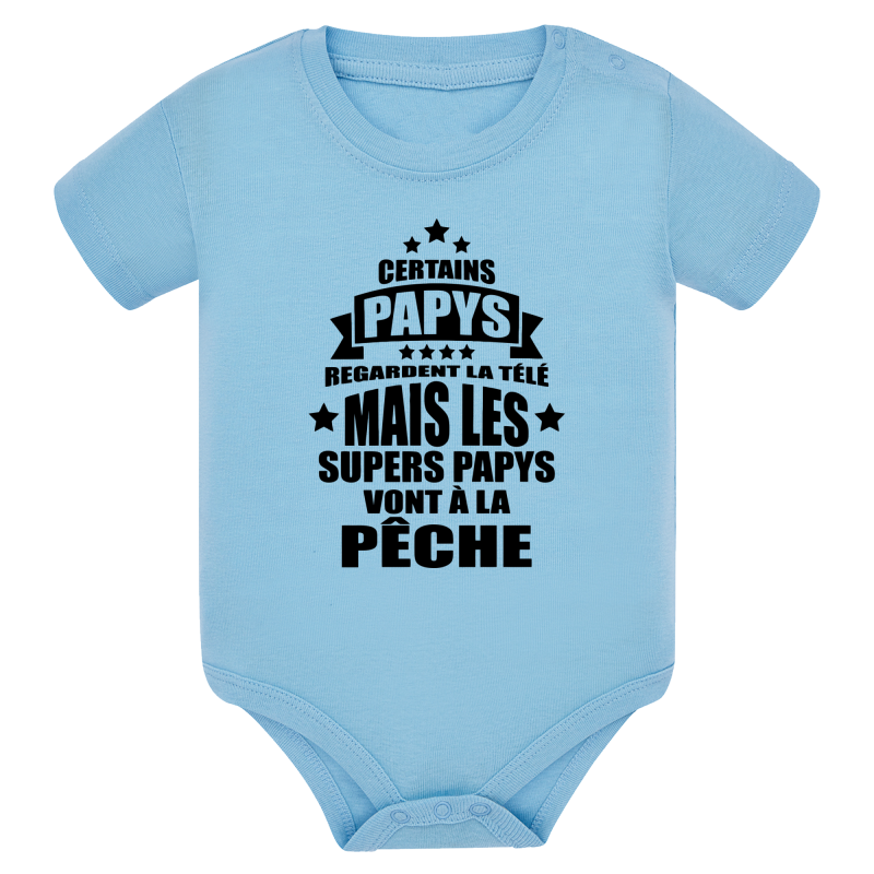 Papy à la pêche