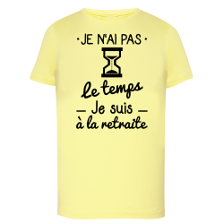 Pas le temps retraite