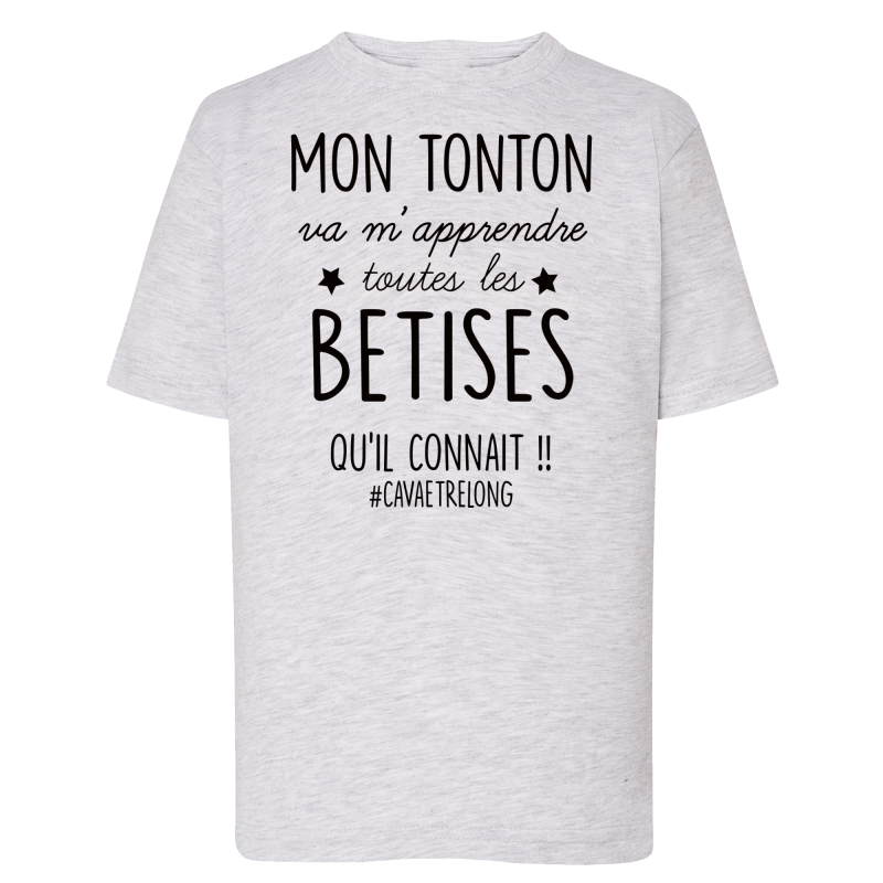 Mon Tonton va m'apprendre