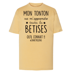 Mon Tonton va m'apprendre