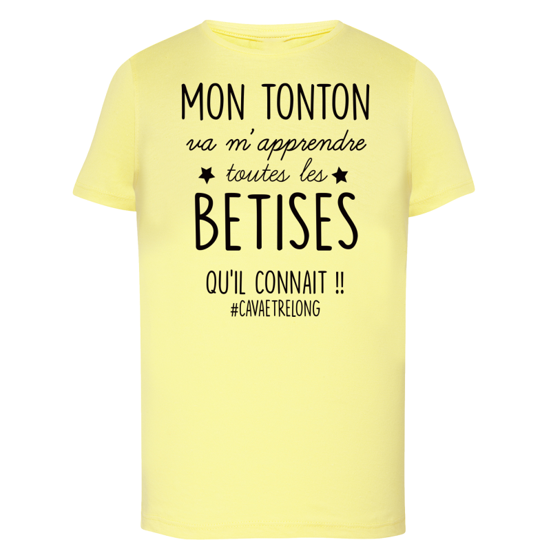 Mon Tonton va m'apprendre