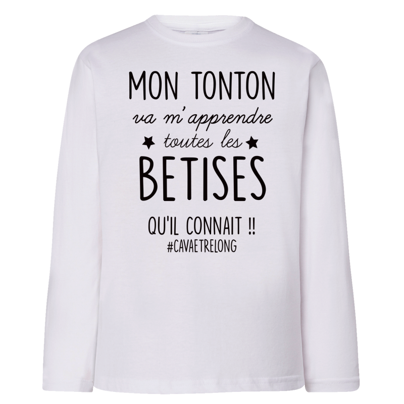 Mon Tonton va m'apprendre