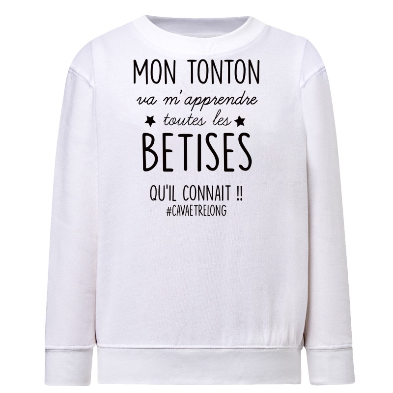 Mon Tonton va m'apprendre