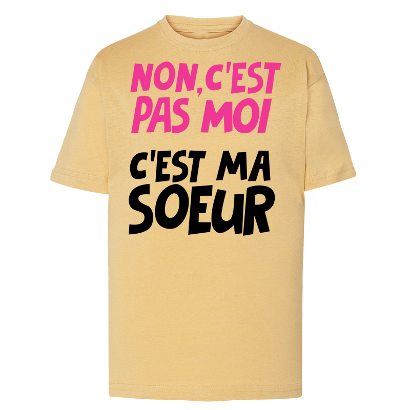 C'est pas moi c'est ma soeur