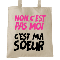 C'est pas moi c'est ma soeur