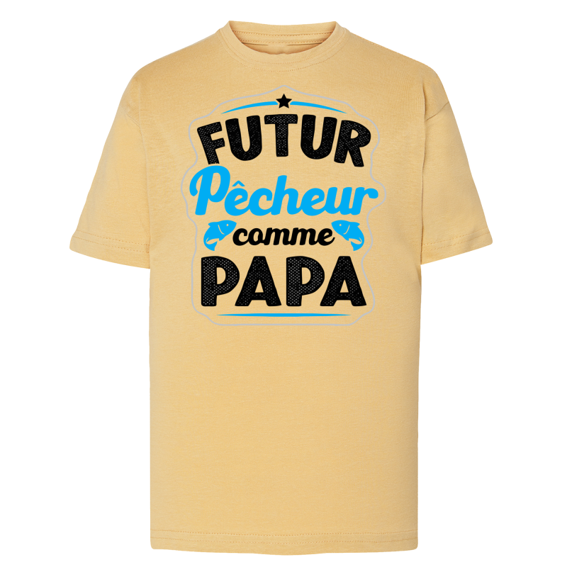 Futur pêcheur comme Papa