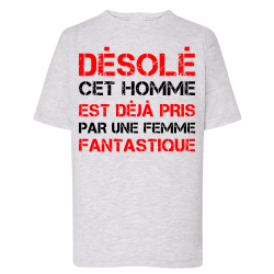 Désolé cette homme...