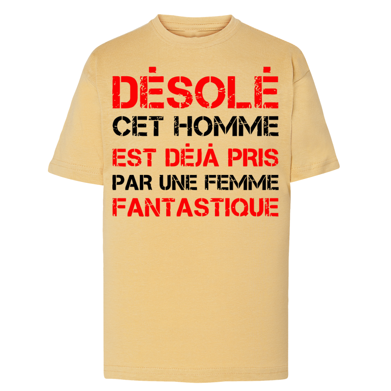 Désolé cette homme...