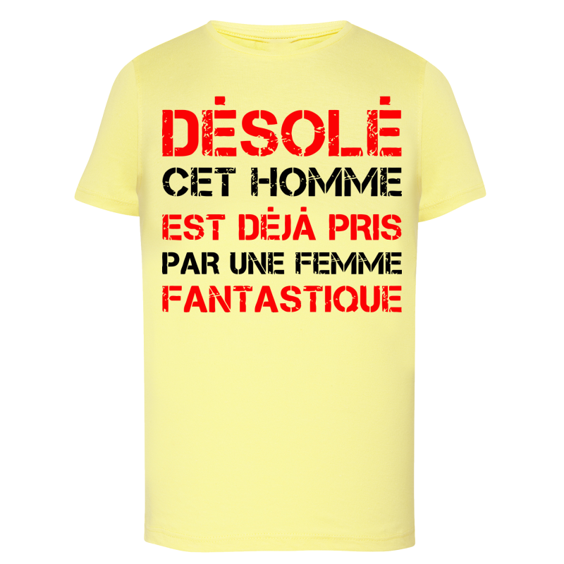 Désolé cette homme...