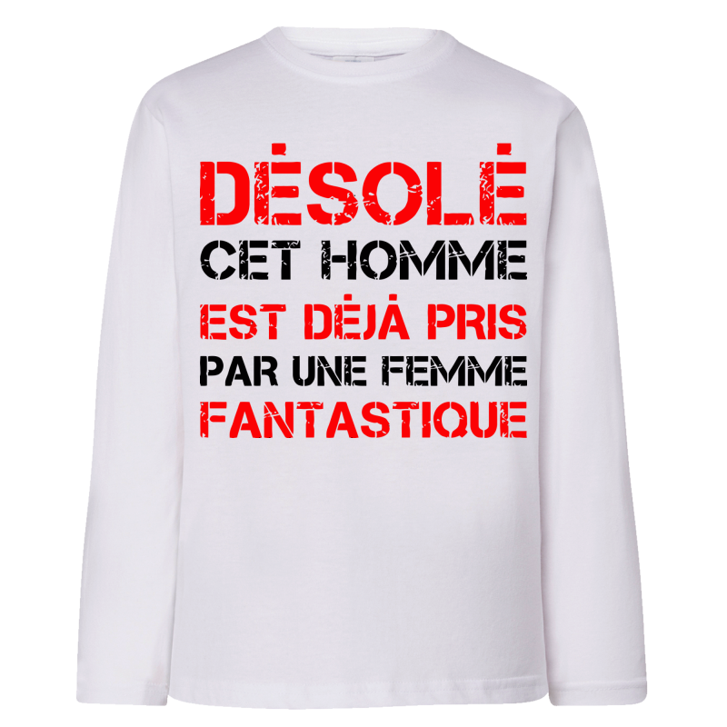 Désolé cette homme...