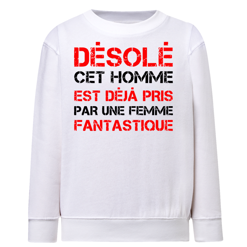 Désolé cette homme...