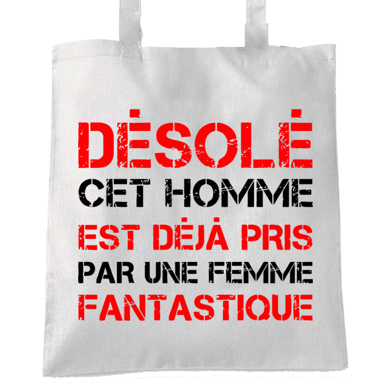 Désolé cette homme...