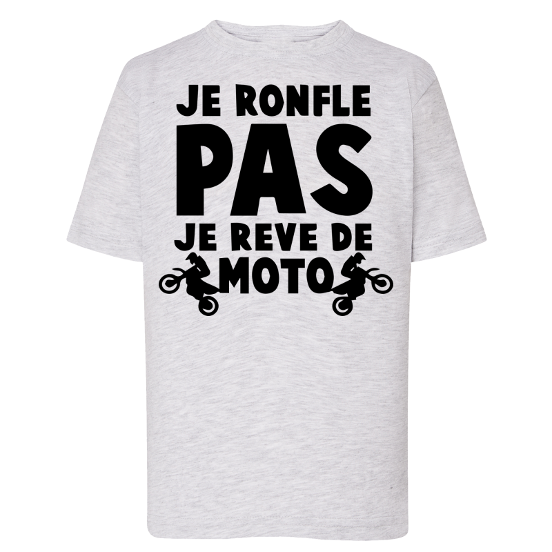 Je ne ronfle pas je rêve de moto