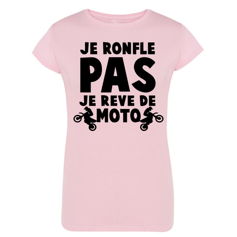 Je ne ronfle pas je rêve de moto