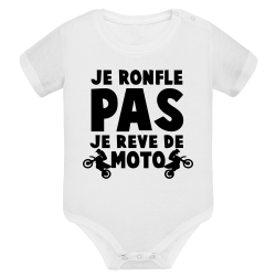 Je ne ronfle pas je rêve de moto