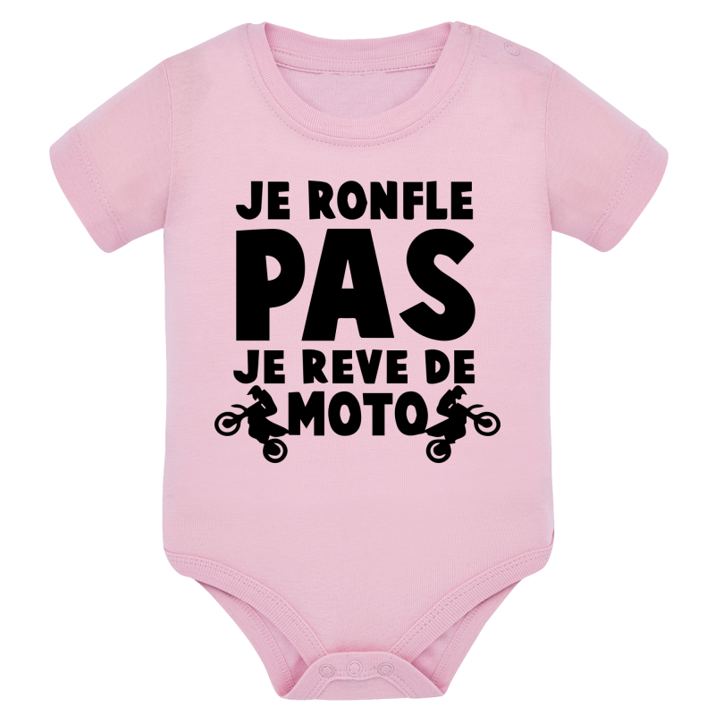 Je ne ronfle pas je rêve de moto