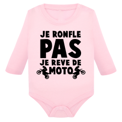 Je ne ronfle pas je rêve de moto