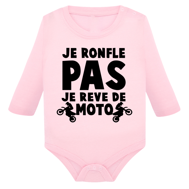 Je ne ronfle pas je rêve de moto