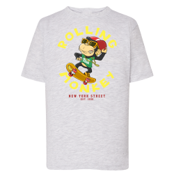 Singe Skate Rolling Monkey