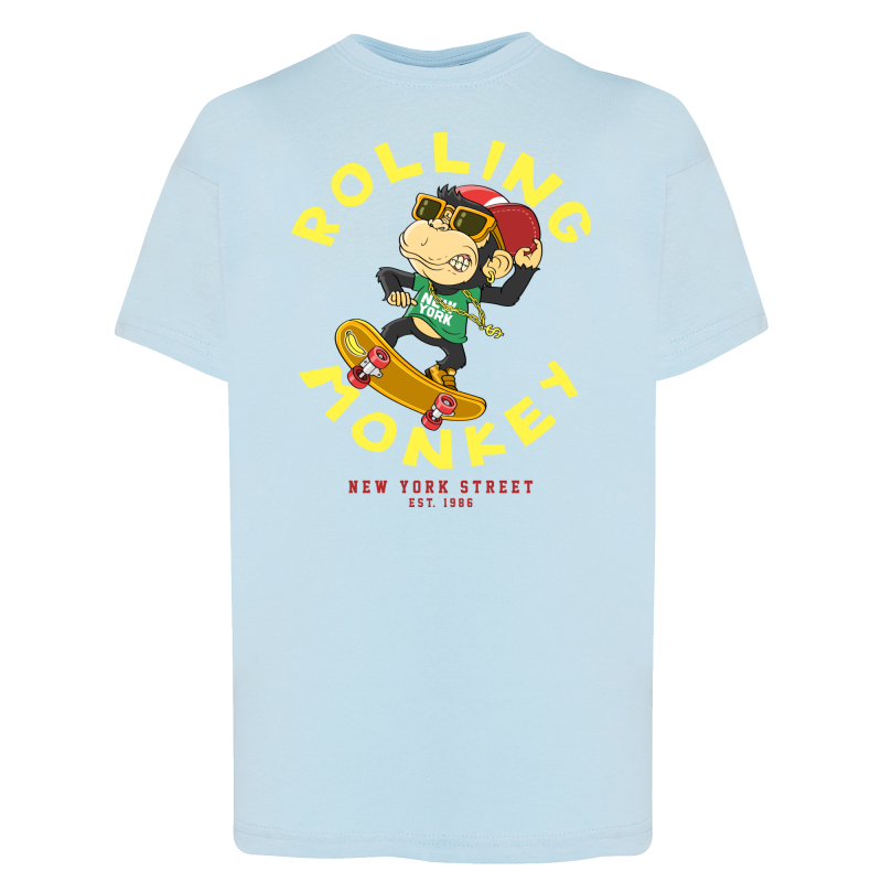 Singe Skate Rolling Monkey