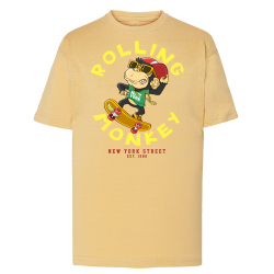 Singe Skate Rolling Monkey