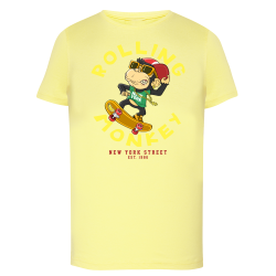 Singe Skate Rolling Monkey