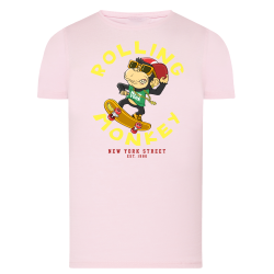 Singe Skate Rolling Monkey