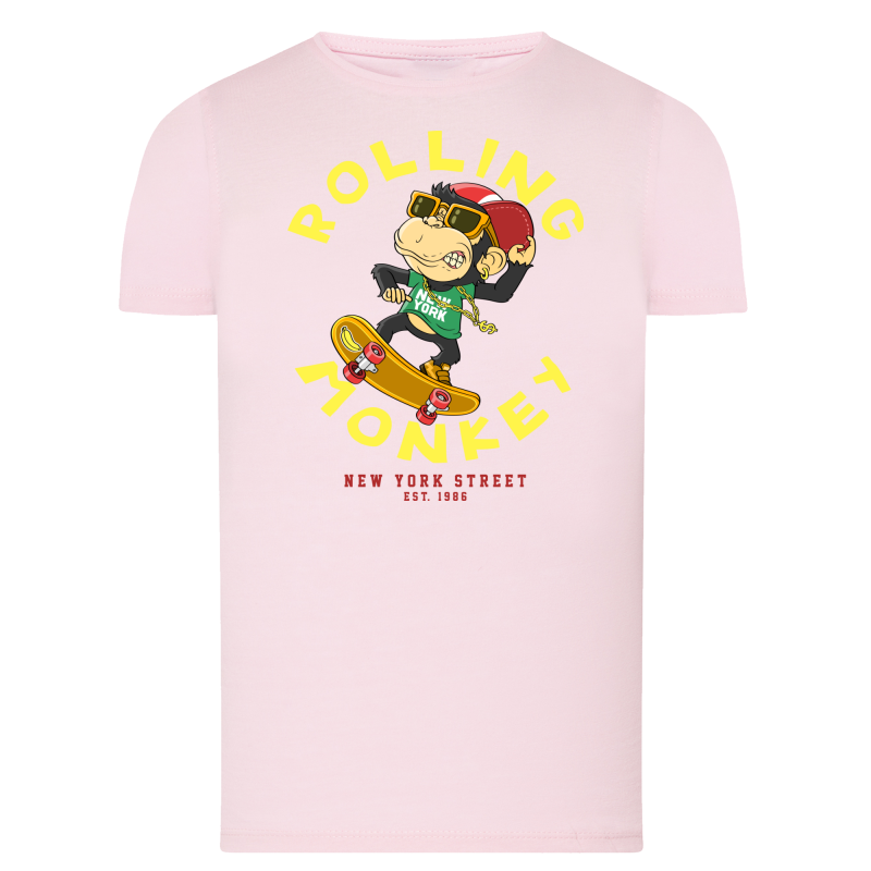 Singe Skate Rolling Monkey