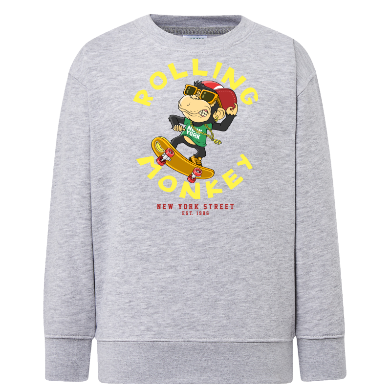 Singe Skate Rolling Monkey