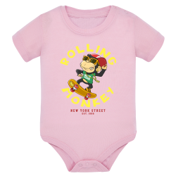 Singe Skate Rolling Monkey