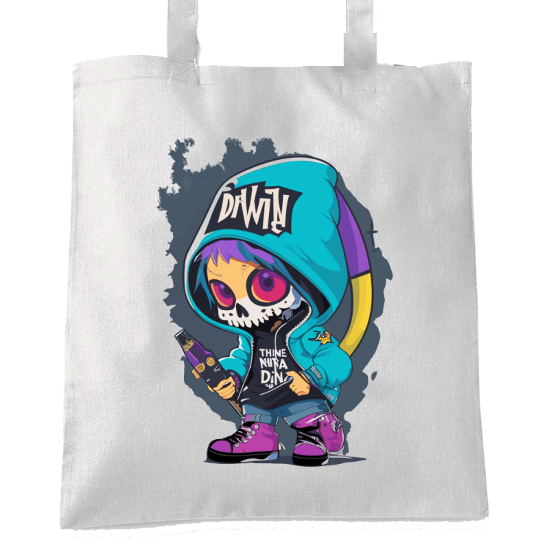 Skull Gangster Graff