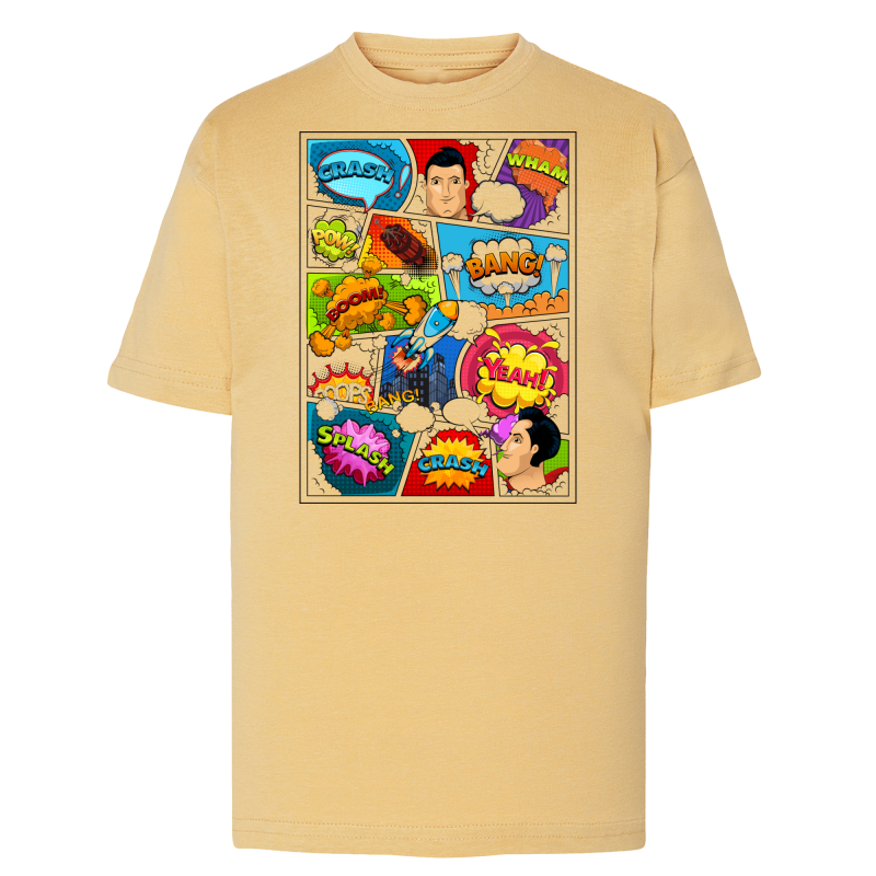 Planche de BD Comics PopArt