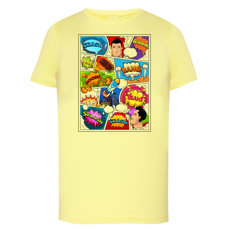 Planche de BD Comics PopArt